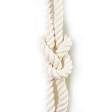 Reef Knot Cotton Curtain Tieback